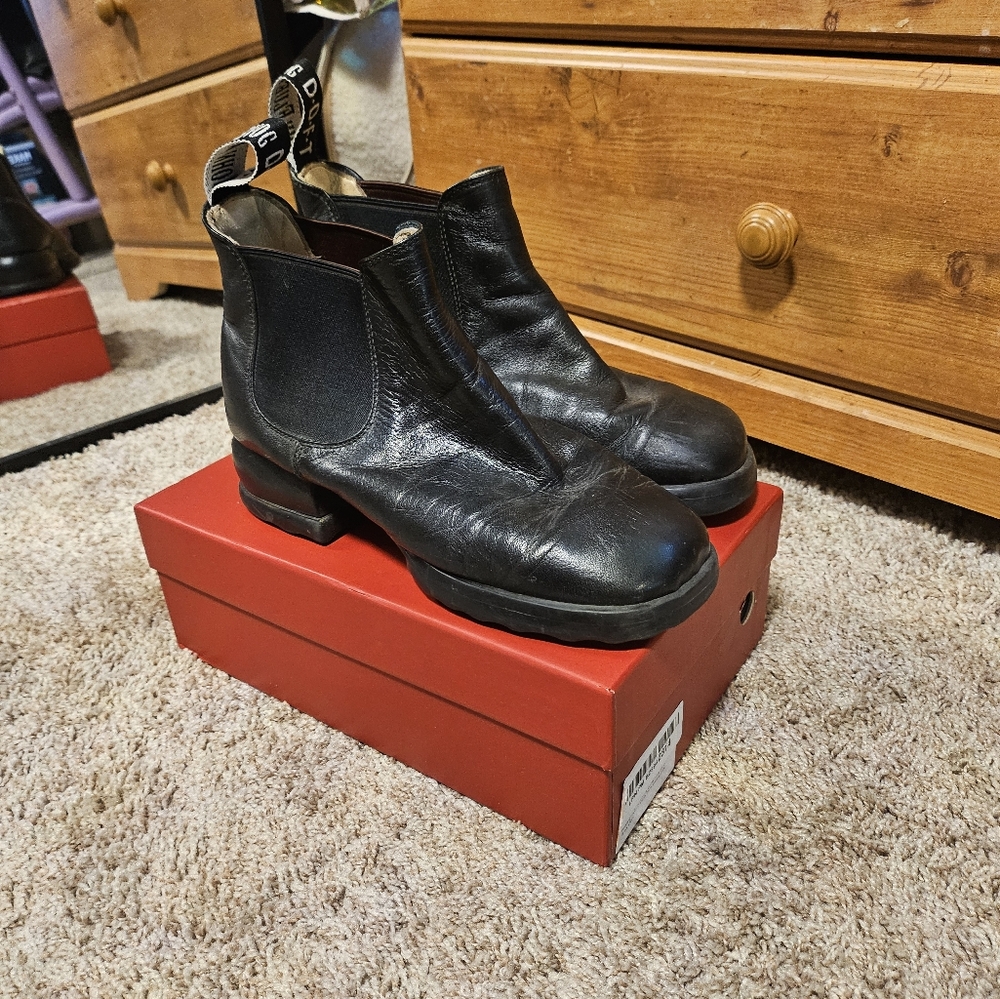 John Fluevog Leather Boots
